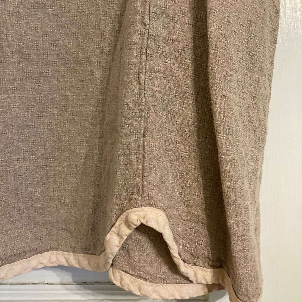 Gorgeous Vintage Aly Wear 100% Linen Top Sz S - Picture 6 of 10